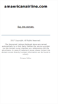 Mobile Screenshot of amaericanairline.com